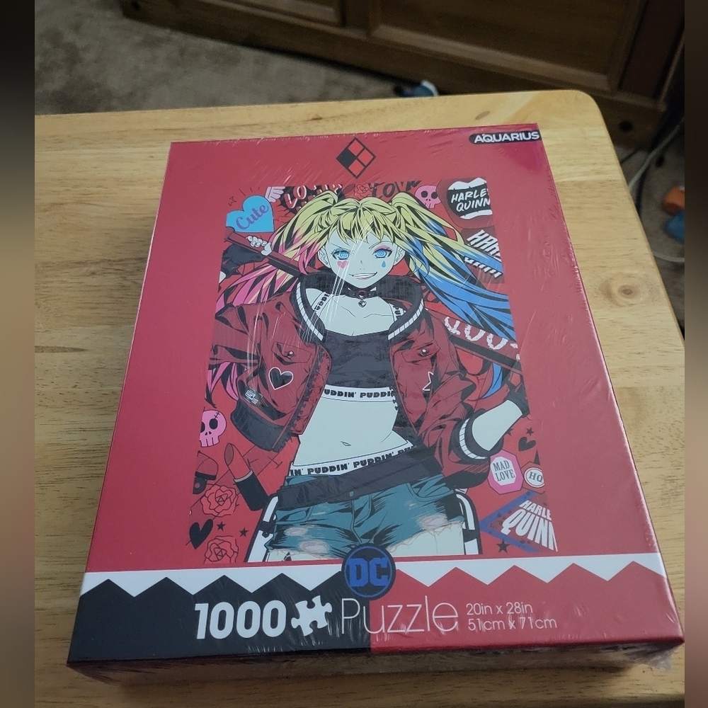 DC Comics Sealed Harley Quinn Puzzle